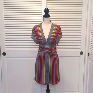 Missoni Multicolor Stripped Mini Dress